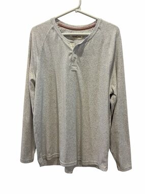 The Normal Brand Men’s Grey Warm Henley